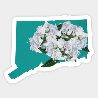 Connecticut Mountain Laurel Sticker